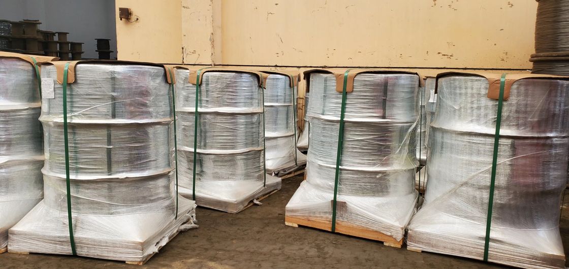 High Carbon 4.8mm Galvanized Steel Wire For Wire Rope